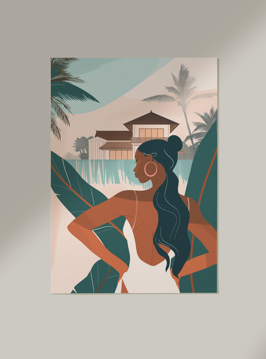 Bali Babe Poster