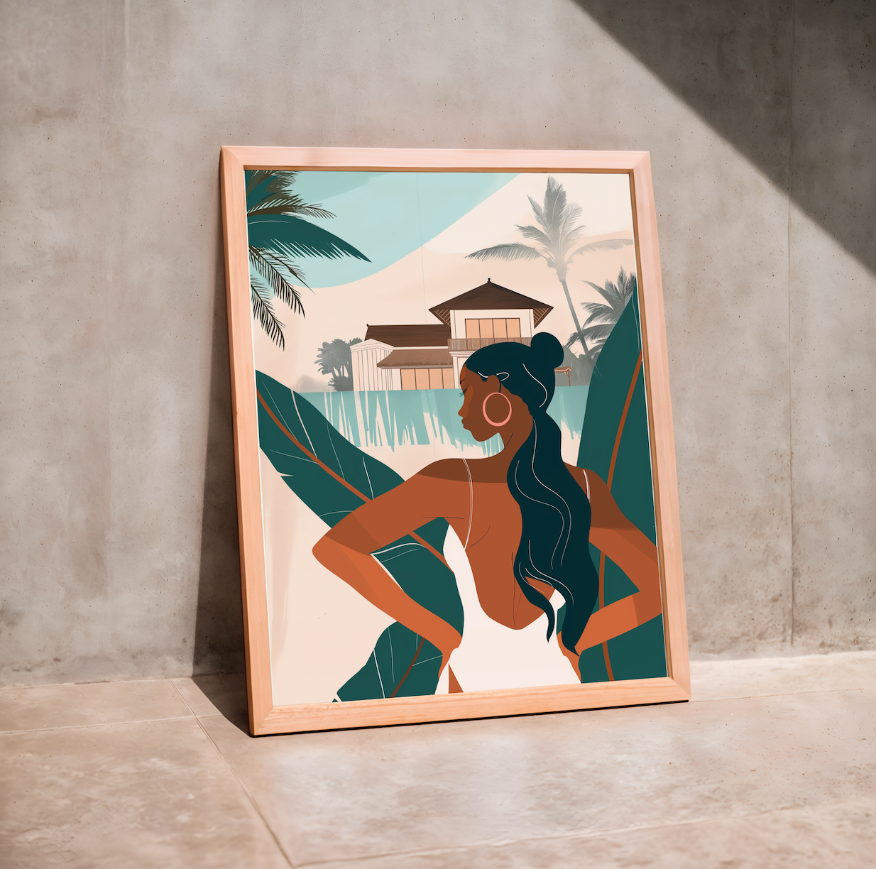 Bali Babe Poster